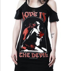 Love is the devil shirt